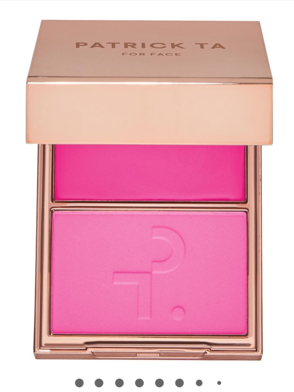 Patrick Ta shes giving major headline double take creme & powder blush duo